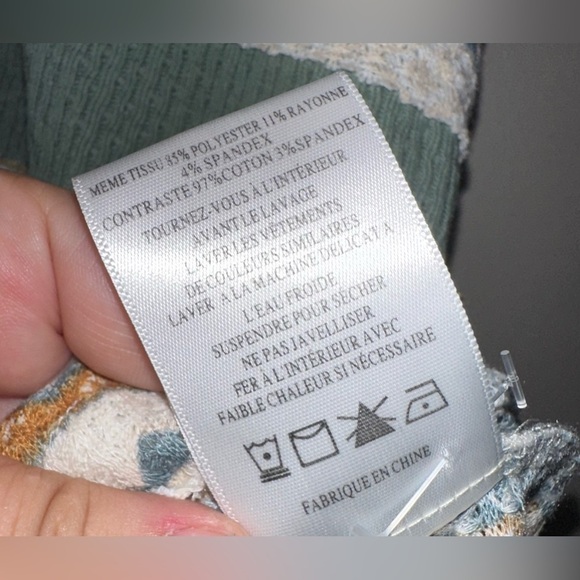 Miss Me Striped Dolman Shirt Size XS *BUCKLE EXCLUSIVE - Picture 8 of 8